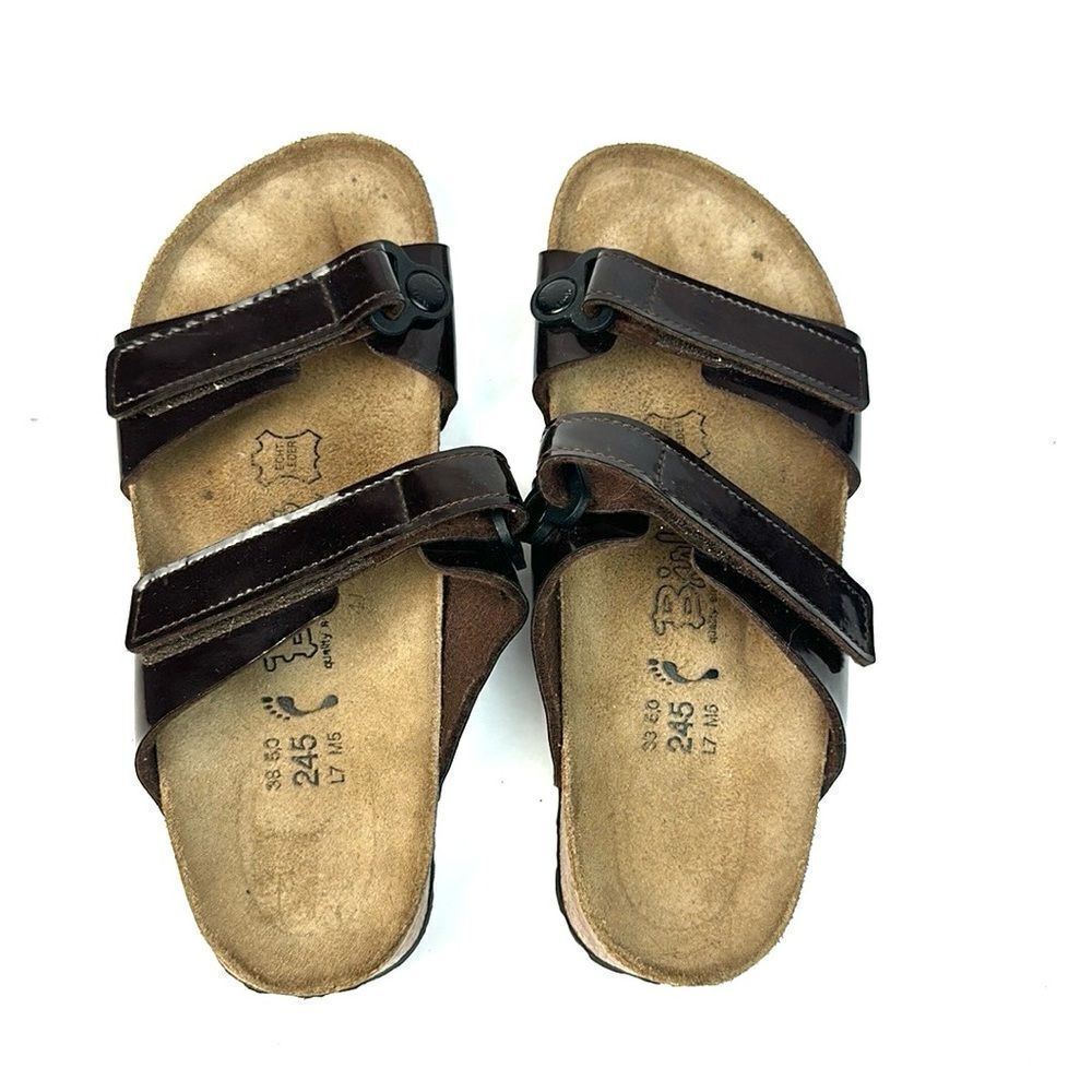 NWOB Birkenstock Birki's Madura Chocolate Brown Sandals Size US 7